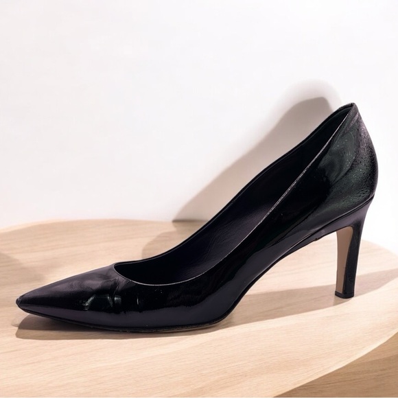 MAXMARA Black Patent LEATHER Heels - Picture 7 of 10